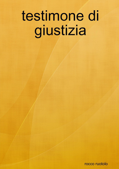 testimone di giustizia