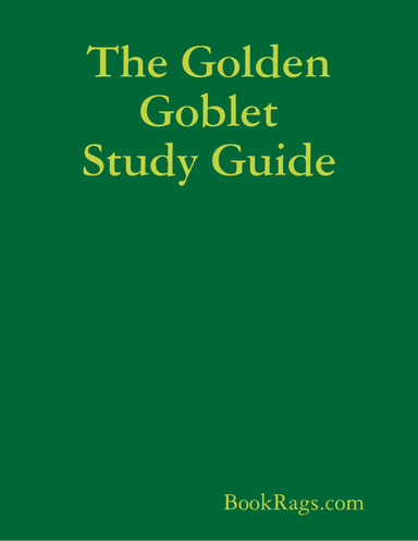 The Golden Goblet Study Guide