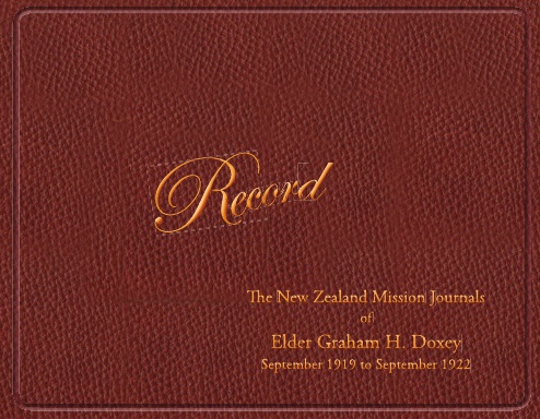 The New Zealand Missionary Journals of Graham Doxey