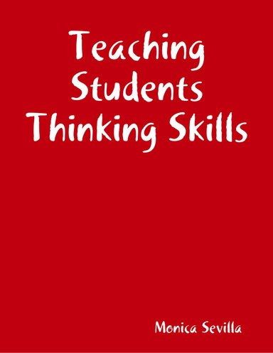Teaching Students Thinking Skills