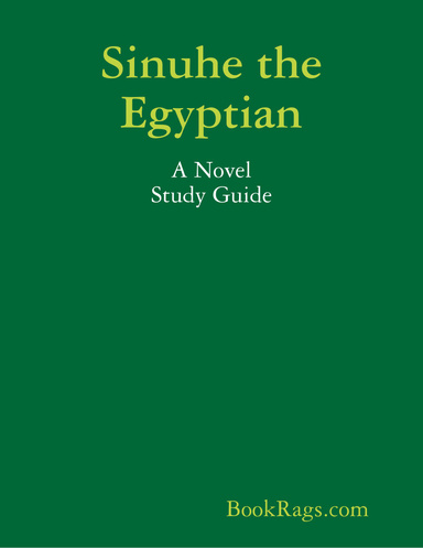 Sinuhe the Egyptian: A Novel Study Guide