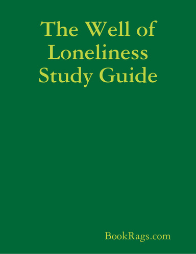 The Well of Loneliness Study Guide