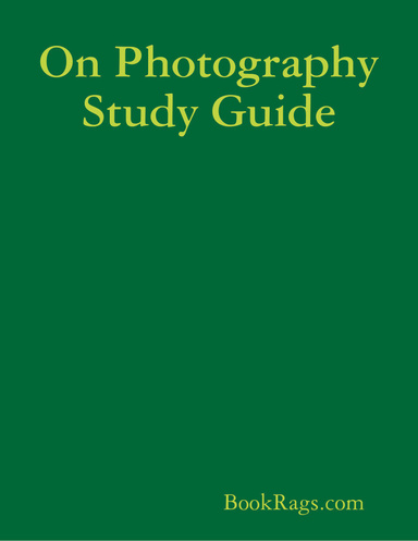 On Photography Study Guide