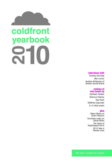 Coldfront Yearbook 2010