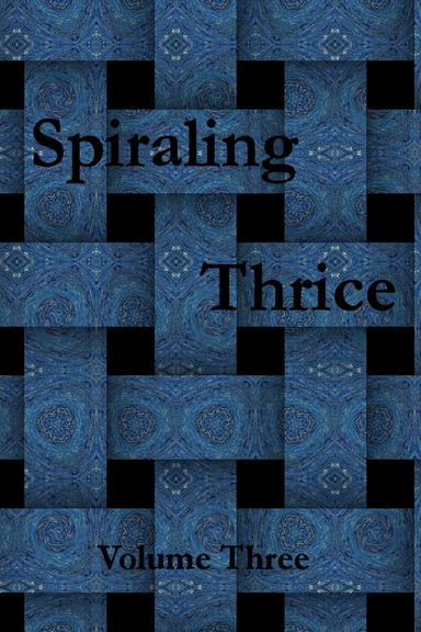 Spiraling Thrice, blue