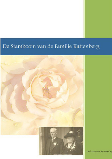 De stamboom van de familie Kattenberg