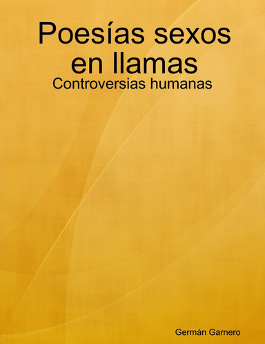 Poesías sexos en llamas