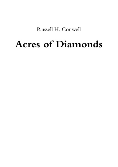 Acres of Diamonds