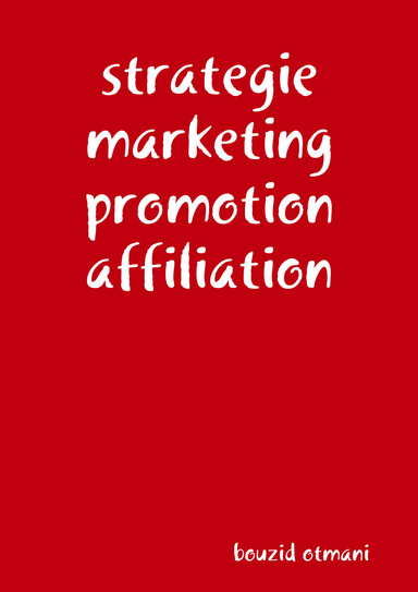 strategie marketing promotion affiliation