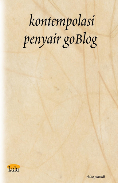 kontempolasi penyair goBlog