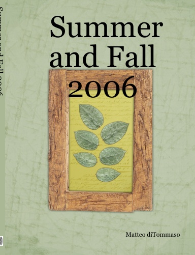 Summer and Fall 2006