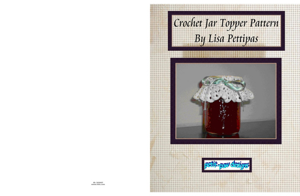 Crochet Jar Topper Pattern