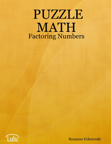 PUZZLE MATH: Factoring Numbers
