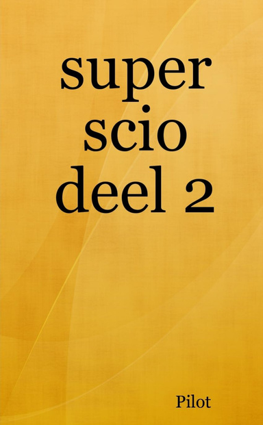 super scio deel 2