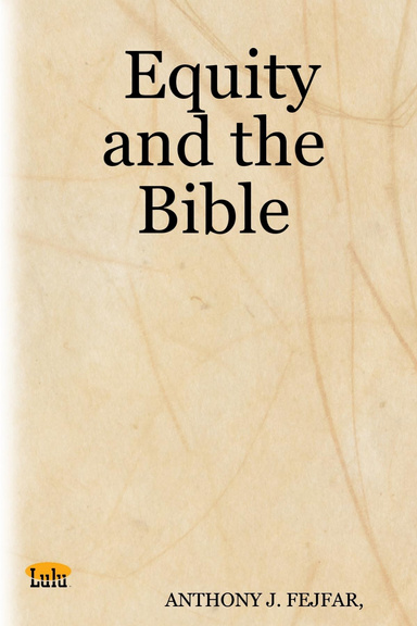 Equity and the Bible
