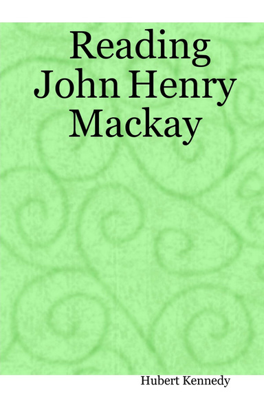 Reading John Henry Mackay