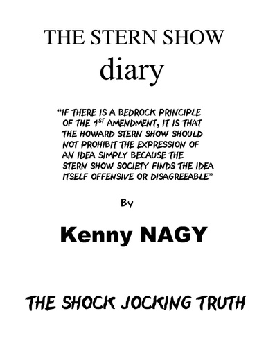 The Stern Show Diary