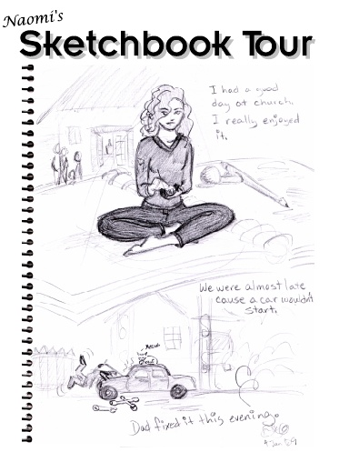 Naomi's Sketchbook Tour