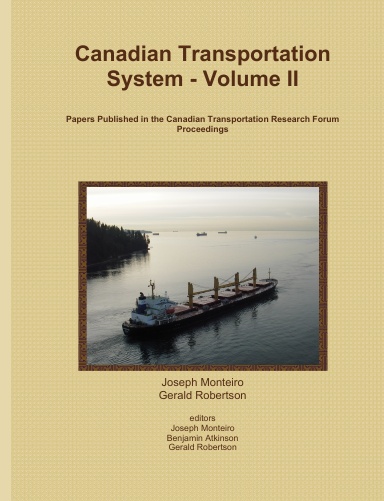 Canadian Transportation System - Volume II