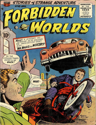 Comic book Forbidden Worlds 42