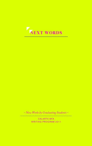 Next Words 2011