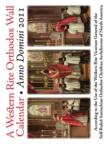 Western Rite Orthodox Kalendar 2011