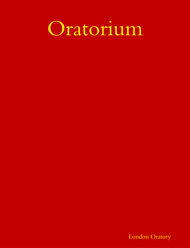 Oratorium - Evening Oratory at the London Oratory