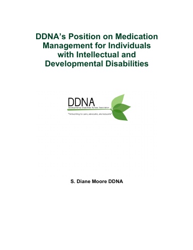 Medication Management Position Paper
