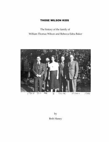 Those Wilson Kids