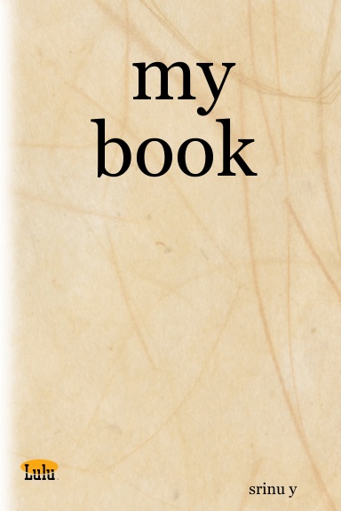 my book