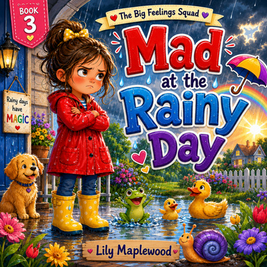 Image of Author The Big Feelings Squad Mad at the Rainy Day