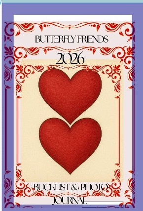 Image of Author Butterfly Friends Bucket List Planner & Journal