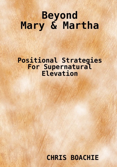 Beyond Mary & Martha