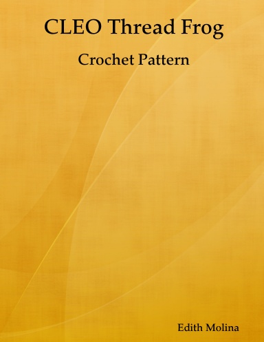 CLEO Miniature Frog Crochet Pattern