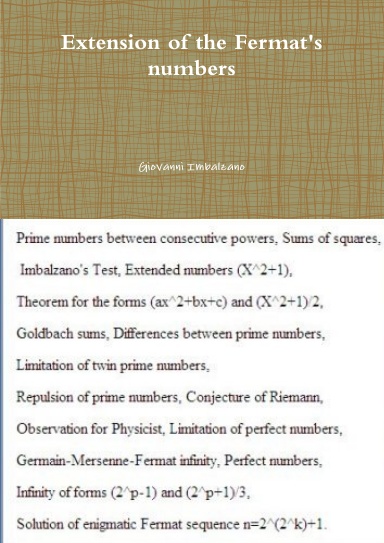 Extension of the Fermat's numbers