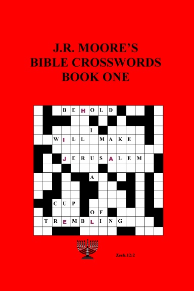 J.R. MOORE'S BIBLE CROSSWORDS BOOK ONE