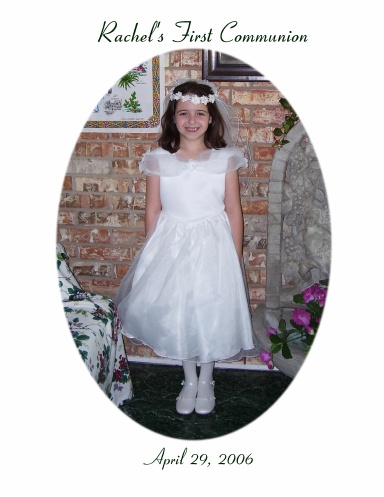 Rachel's First Communion