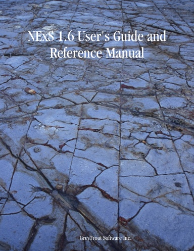 NExS 1.6 User's Guide and Reference Manual