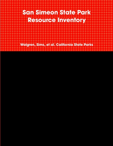 San Simeon State Park Resource Inventory