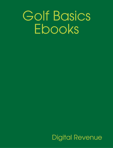 Golf Basics Ebooks