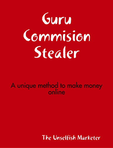 A unique method to make money online