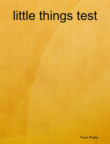 little things test