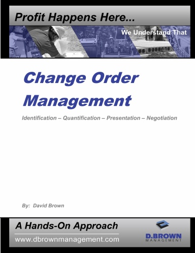Change Order Management for Contractors
