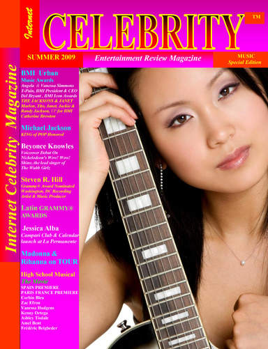 Internet Celebrity Magazine- Summer-Music Special Edition 2009