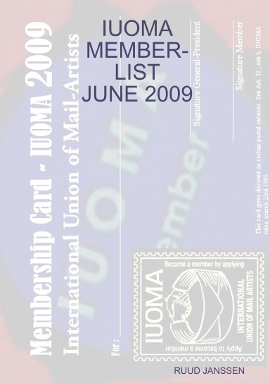 IUOMA memberlist June 2009