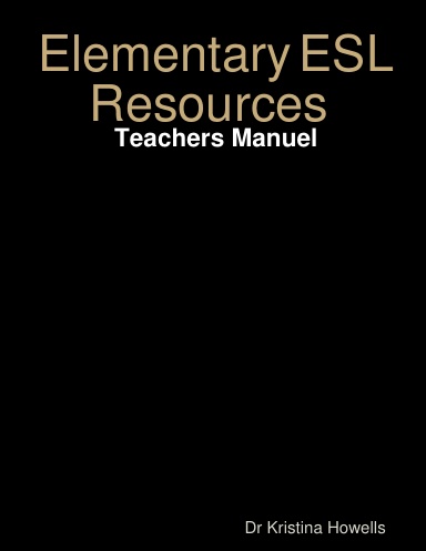 ESL Resources for the Beginner