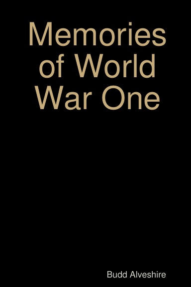 World War One Memories