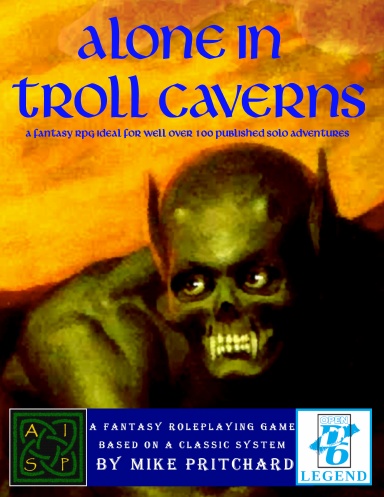 Alone in Troll Caverns (Stapled Saddle Stitch)
