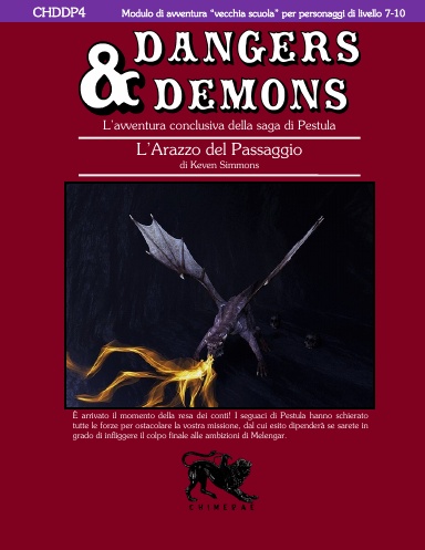 CHDDP4 L'Arazzo del Passaggio (Dangers & Demons)
