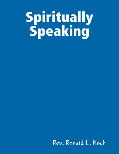 Spiritually Speaking